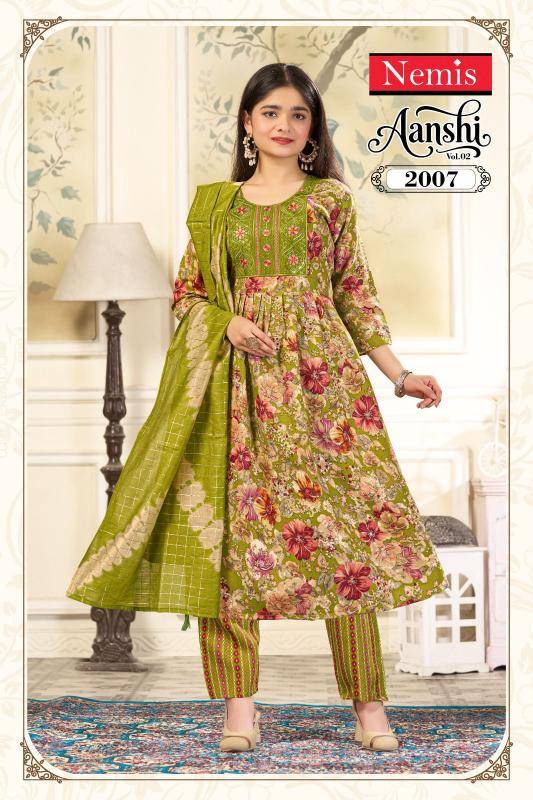 Nemis aanshi vol 2 Kurti wholesale online